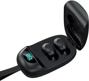 UX530 Wireless Earbuds for Apple iPad Pro 12.9 (2021) with Immersive Sound True 5.0 Bluetooth in-Ear Headphones with 2000mAh Charging Case - Stereo Calls Touch Control IPX7 Sweatproof Deep Bass
