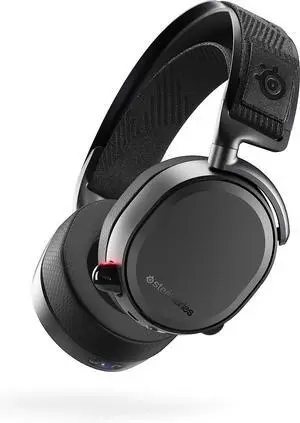 SteelSeries Arctis Pro Wireless Gaming Headset - Lossless High Fidelity Wireless + Bluetooth for PS5/PS4 and PC - Black