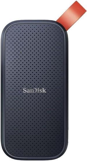 SanDisk 2TB Portable SSD - Up to 520MB/s, USB-C, USB 3.2 Gen 2 - SDSSDE30-2T00-G25,Solid State Drive