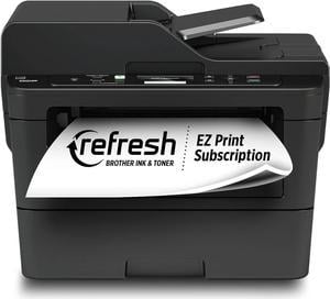  Brother DCPL2520DW Wireless Compact Multifunction Laser Printer  and Copier,  Dash Replenishment Ready : Office Products