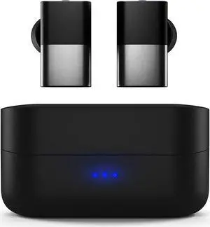 Status Audio Between Pro True Wireless Earbuds - Small Charging Case - 4 Microphones - Hybrid Triple Driver - 12 + 36 Hour Battery - Bluetooth 5.2 - Noise-Isolating Fit - IPX5 Water Resistant Ear Buds