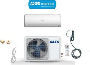 AUX 36,000 BTU 230-Volt, Ductless Air Conditioner Mini Split with Heat Pump, 17 SEER, 3Ton, 12ft lineset, Wall Mount