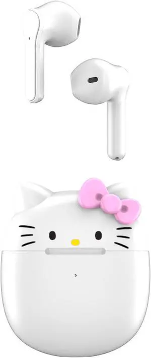 Hello Kitty Bluetooth Wireless Earbuds With Charging Case