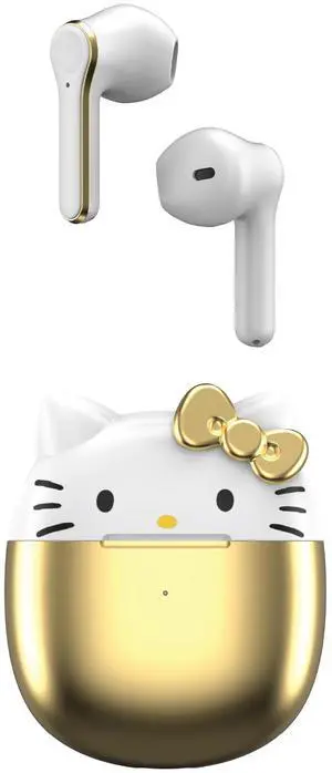 Hello Kitty Bluetooth Wireless Earbuds with Charging Case