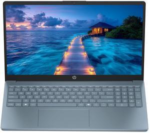 HP 15.6" Business Laptop Computer, 4-Core Intel N200 Processor, Windows 11 Laptop with 1-Year Microsoft Office 365, 16GB RAM 128GB UFS, Numeric Keypad, Moonlight Blue