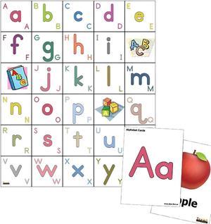 Alphabet Mat with Alphabet Cards for Bee-Bot or Blue-Bot Floor Robots Toy - Educational Coding STEM Learning Toys Accessories Playmats Gifts for Kids Ages 3+