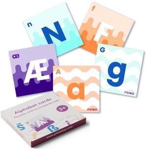 Primo Thematic Alphabet Cards for Cubetto Transparent Pocket Mat | STEM Educational Programming Robot Activity Cards Set