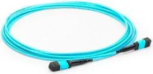 100M MPO Female 12 Fibers Type B LSZH OM3 50/125 Multimode Elite Trunk Cable