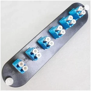CCH-CP12-A9 Compatible Fiber Adapter Panel with 6 LC Duplex SM Adapters CCH-CP12-A9 Compatible Fiber Adapter Panel with 6 LC Duplex SM Adapters
