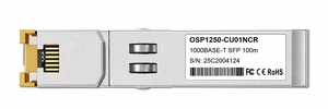Enterasys MGBIC-02 Compatible 1000BASE-T SFP Copper RJ45 Transceiver Module, 100m Enterasys MGBIC-02 Compatible 1000BASE-T SFP Copper RJ45 Transceiver Module, 100m