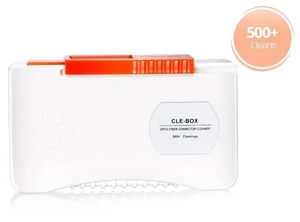 CLE-BOX Fiber Optic Cassette Cleaner, 500 Cleans, Non-Alcohol Cleaning Tool for LC SC FC ST MU D4 DIN Connectors CLE-BOX Fiber Optic Cassette Cleaner, 500 Cleans, Non-Alcohol Cleaning Tool for LC SC FC ST MU D4 DIN Connectors