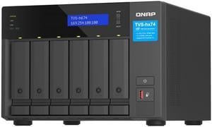 QNAP TVS-h674-i3-16G 6Bay 2.5GbE NAS Network Storage Server Home Desktop Enterprise Private Cloud(without HDD)