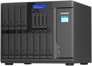 QNAP TS-1655-8G 16-Bay web server Desktop 16-bay large-capacity hybrid storage 2.5GbE NAS, octa-core performance is excellent, long-term support models