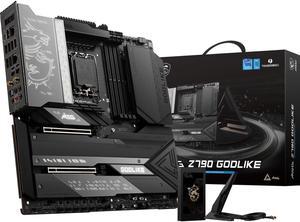 MSI MEG Z790 GODLIKE LGA 1700 Intel Z790 SATA 6Gb/s DDR5 Extended ATX Motherboard