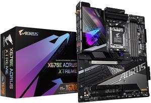 GIGABYTE X670E AORUS XTREME AM5 LGA 1718 AMD X670E EATX Motherboard with 5-Year Warranty, DDR5