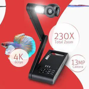 AVer M70W mechanical arm telescopic 4K wireless solid camera projector 230x zoom head