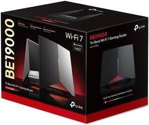 TP-Link Archer GE800 Wi-Fi 7 BE19000 Tri-band Gaming 10 Gigabit Wireless Network Router (WiFi 7 Sharer/Dual 10G/RGB)