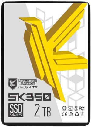 AITC KINGSMAN SK350 2.5" 2TB SATA III 3D NAND Internal Solid-State Drive (SSD)
