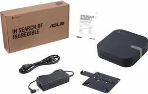 Asus Chromebox 5 CHROMEBOX5-S7057UNENT Chromebox - Intel Core i7 12th Gen i7-1260P 2.10 GHz - 16 GB RAM DDR4 SDRAM - 256 GB M.2 PCI Express 4.0 SSD - Mini PC - Eco Black - Intel Chip - ChromeOS - Inte