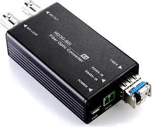 BENESTON Mini HD-SDI Fiber Converter / DVB-ASI / CCTV / Broadcast / LC / Single Mode / Audio Support / Micro-USB / USB