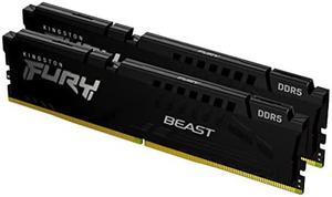 Kingston 32GB 5600MT/s DDR5 CL36 DIMM (Kit of 2) FURY Beast Black