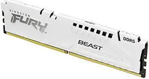 Kingston 64GB 5600MT/s DDR5 CL40 DIMM (Kit of 4) FURY Beast White XMP