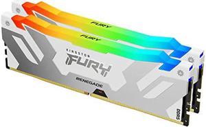 Kingston Fury Renegade 32GB (2 x 16GB) 288-Pin PC RAM DDR5 7600 (PC5 60800) Memory (Desktop Memory) Model KF576C38RWAK2-32