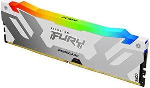 Kingston 16GB 6800MT/s DDR5 CL36 DIMM FURY Renegade RGB White XMP