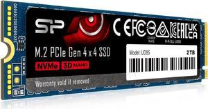 Silicon Power 2TB UD85 NVMe 4.0 Gen4 PCIe M.2 SSD R/W up to 3,600/2,800 MB/s (SU02KGBP44UD8505SN)