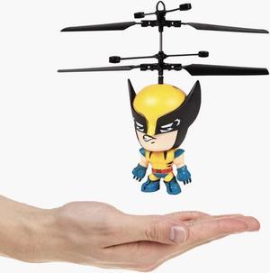 Marvel Licensed X-Men Wolverine 3.5 Inch Flying Figure IR UFO Big Head Helicopter