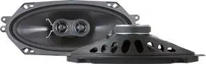 RetroSound 4"x10" 3-Way Stereo Speaker Pair