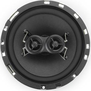 RetroSound Premium 6.5" Dual Voice Coil Ultra-thin 2-way Dash Speaker