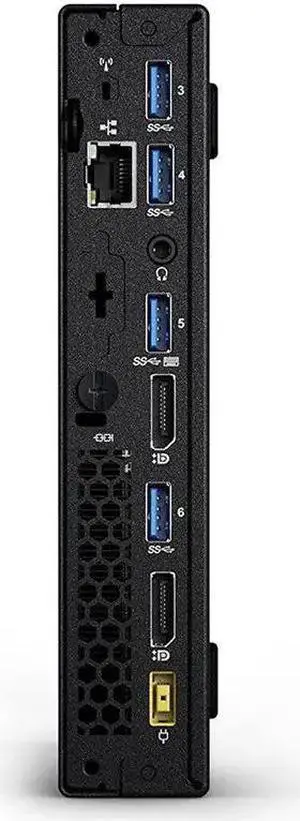 Lenovo ThinkCentre M900 Tiny Desktop, Intel Core i7-6700T 2.80GHz, 16GB, 256GB SSD, Windows 10 Professional