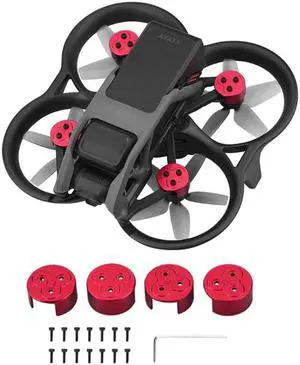 Motor Cap Engine Protector for DJI Avata Motor Cover Aluminum Alloy Motor Dust-proof Protective Cover Accessory for DJI Avata