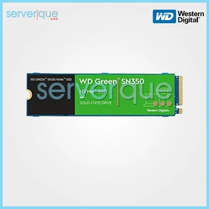 WDS100T3G0C Western Digital Green SN350 Series 1TB QLC PCI-E NVMe M.2 2280 SSD WDS100T3G0C Western Digital Green SN350 Series 1TB QLC PCI-E NVMe M.2 2280 SSD