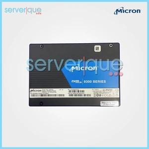 MTFDHAL7T6TDP Micron 9300 Pro 7.68TB TLC PCI-e 3.0 x4 NVMe U.2 2.5" Internal SSD MTFDHAL7T6TDP Micron 9300 Pro 7.68TB TLC PCI-e 3.0 x4 NVMe U.2 2.5" Internal SSD
