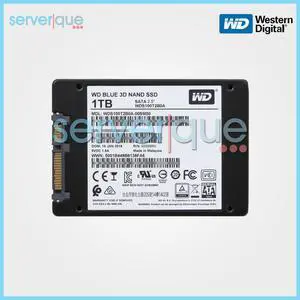 WDS100T2B0A Western Digital Blue 3D Nand 1TB TLC SATA 6Gbps 2.5" Internal SSD