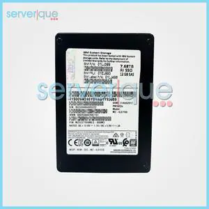 IBM MZ-ILS7T60 PM1633a 7.68TB TLC SAS 12Gb/s 2.5" MZILS7T6HMLS Solid State Drive IBM MZ-ILS7T60 PM1633a 7.68TB TLC SAS 12Gb/s 2.5" MZILS7T6HMLS Solid State Drive
