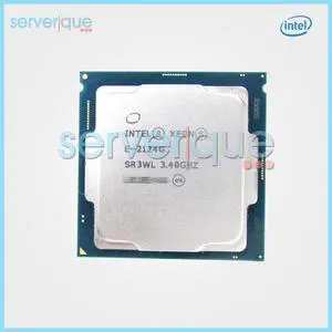 SR3WL Intel Xeon E-2124G Quad Core 3.40GHz 8MB 8GT/s 71W FCLGA1151 Processor