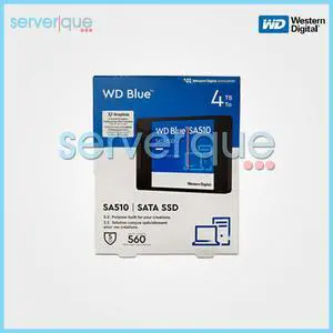 WDS400T3B0A Western Digital Blue SA510 4TB SATA 6Gbps 2.5" Internal SSD
