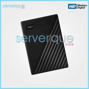 WD WDBPKJ0040BBK My Passport 4TB USB 3.2 Black Portable External Hard Drive WD WDBPKJ0040BBK My Passport 4TB USB 3.2 Black Portable External Hard Drive