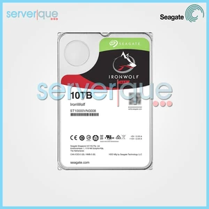 Seagate ST10000VN0008 IronWolf NAS 10TB 7.2K SATA 6Gbps 256MB 3.5" Internal HDD Seagate ST10000VN0008 IronWolf NAS 10TB 7.2K SATA 6Gbps 256MB 3.5" Internal HDD