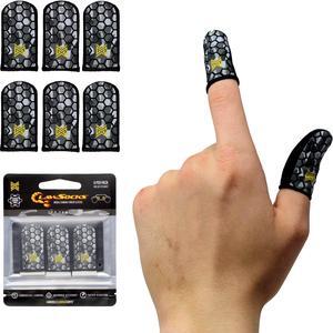 6 Pack Mobile Gaming Corps ClawSocks Phone Gaming Finger Sleeves - Geo Camo