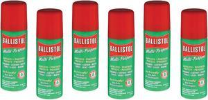6 Pack Ballistol 1.5 oz Multi-Purpose Oil Lubricant Cleaner and Protectant for Wood, Metal, Rubber