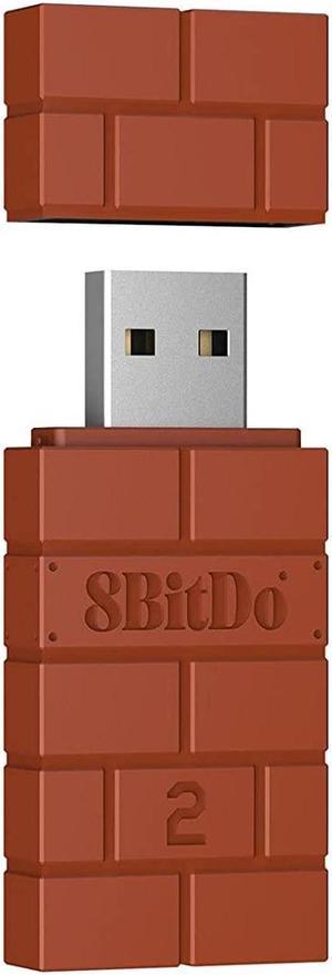 8Bitdo Wireless USB Adapter 2 for Xbox Series X & S, Xbox One, Switch Pro and PS5 Controllers