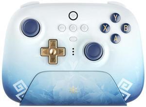 8Bitdo Ultimate 2.4G Wireless Controller for PC, Android, Steam Deck, and Apple - Chongyun Edition - Officially Licensed by Genshin Impact