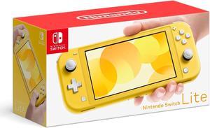 Nintendo Switch Lite 32GB Handheld Video Game Console - Yellow - Japan Import with US Plug