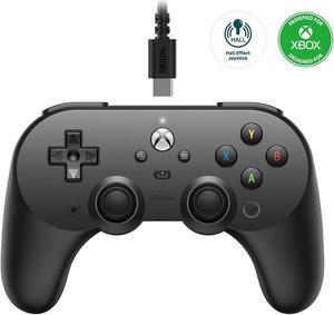 8BitDo Pro 2 Wired Controller for Xbox with Hall Effect Joysticks and 1 Month Ultimate Game Pass Code - Black