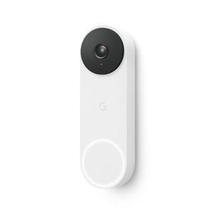 Google Nest Wired HD Video Doorbell with Night Vision, Audio - 2nd Gen - Snow