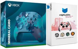 Xbox Wireless Controller for Series X, Series S, Windows with MightySkins Custom Skin Code - Mineral Camo